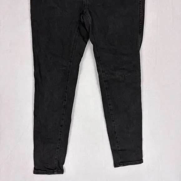 Madewell Black The 10" High Rise Skinny Jeans 27P - Picture 2 of 12